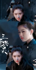 赵露思饰演电视剧《三千鸦杀》中人物覃川/阿满美丽可人图片