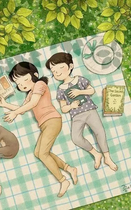 你的童年是什么样子的？韩国画师暖心描绘童年&ldquo;陪伴&rdquo;插画美图