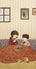 你的童年是什么样子的？韩国画师暖心描绘童年&ldquo;陪伴&rdquo;插画美图