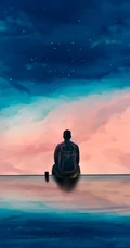 手绘奇幻的动漫场景唯美手机壁纸3月29日推荐
