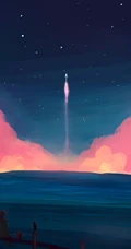 手绘奇幻的动漫场景唯美手机壁纸3月29日推荐