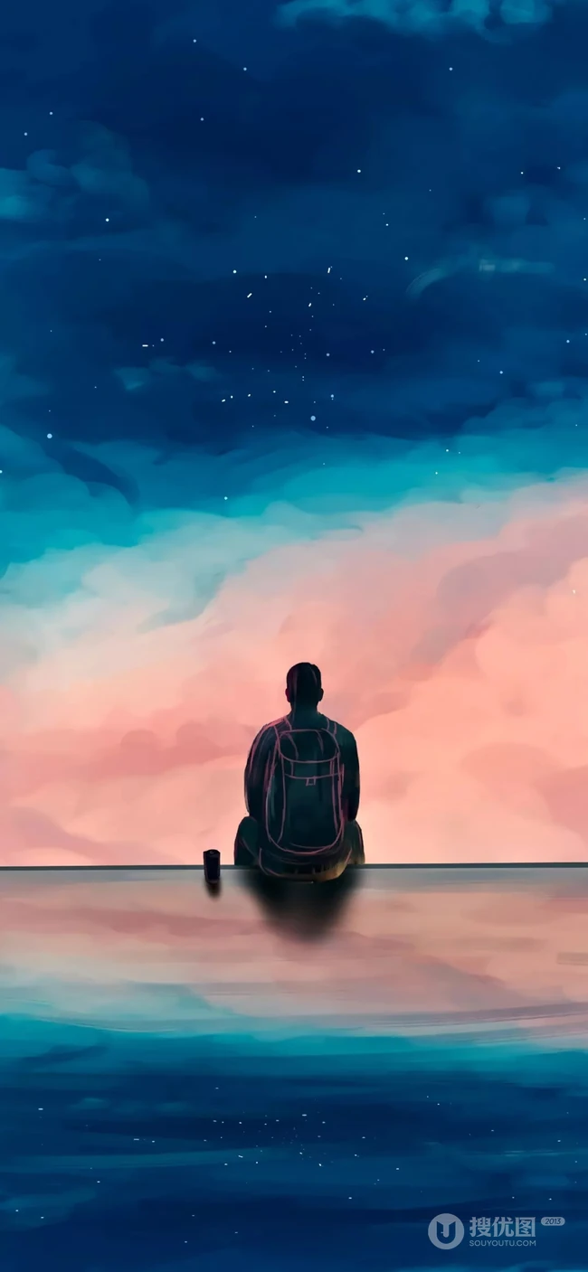 手绘奇幻的动漫场景唯美手机壁纸3月29日推荐