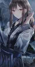 唯美的动漫少女，动漫古代美人手机壁纸推荐