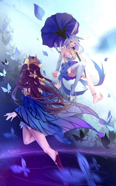 美轮美奂，唯美的王者荣耀英雄角色手机桌面背景
