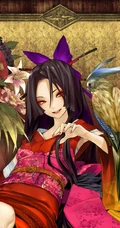 和服动漫女生图片，黄昏中总有不变的等候