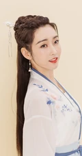 宣璐清新淡雅古装汉服写真图片，演绎属于窈窕淑女的古典魅力