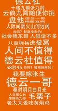 非主流文字壁纸&ldquo;不负韵华，只争朝夕&rdquo;，德云社主题文字手机壁纸