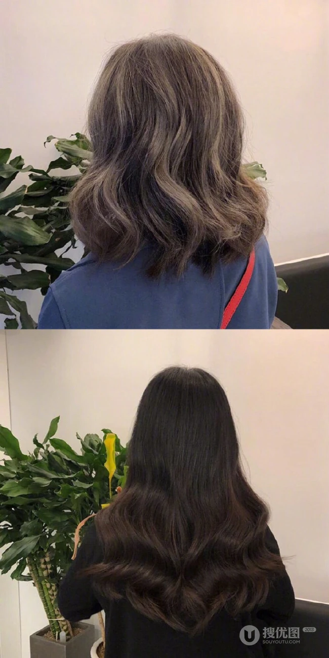 卷发的各种发型发色图片，经典好看的女生卷发发型发色美图 第2张