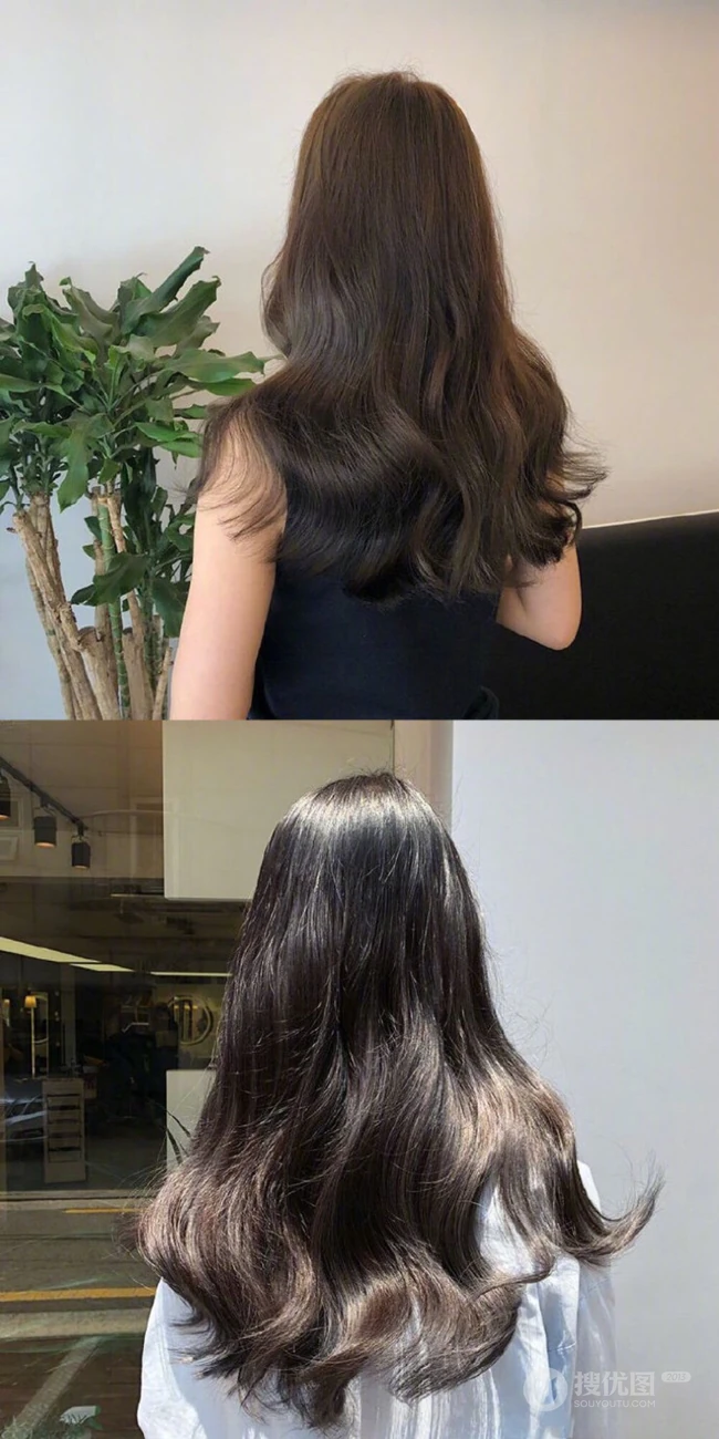 卷发的各种发型发色图片，经典好看的女生卷发发型发色美图 第3张