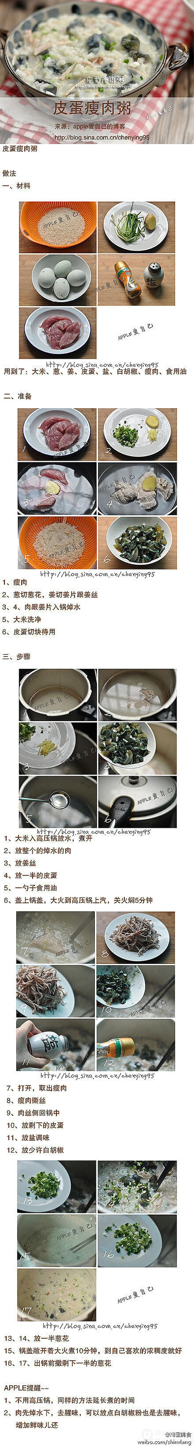 皮蛋瘦肉粥的做法图片，皮蛋瘦肉粥的简单做法图片图解 第5张