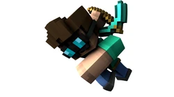 脑洞创造类游戏&ldquo;Minecraft我的世界&rdquo;电脑壁纸珍藏版