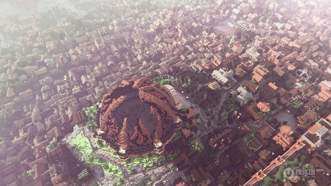 脑洞创造类游戏&ldquo;Minecraft我的世界&rdquo;电脑壁纸珍藏版