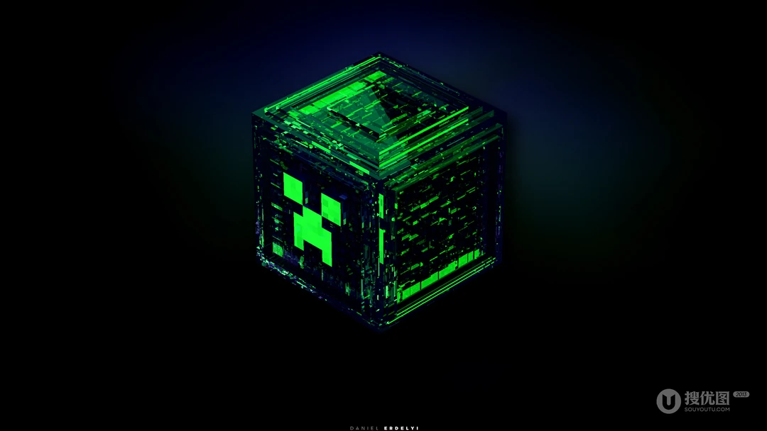 脑洞创造类游戏&ldquo;Minecraft我的世界&rdquo;电脑壁纸珍藏版