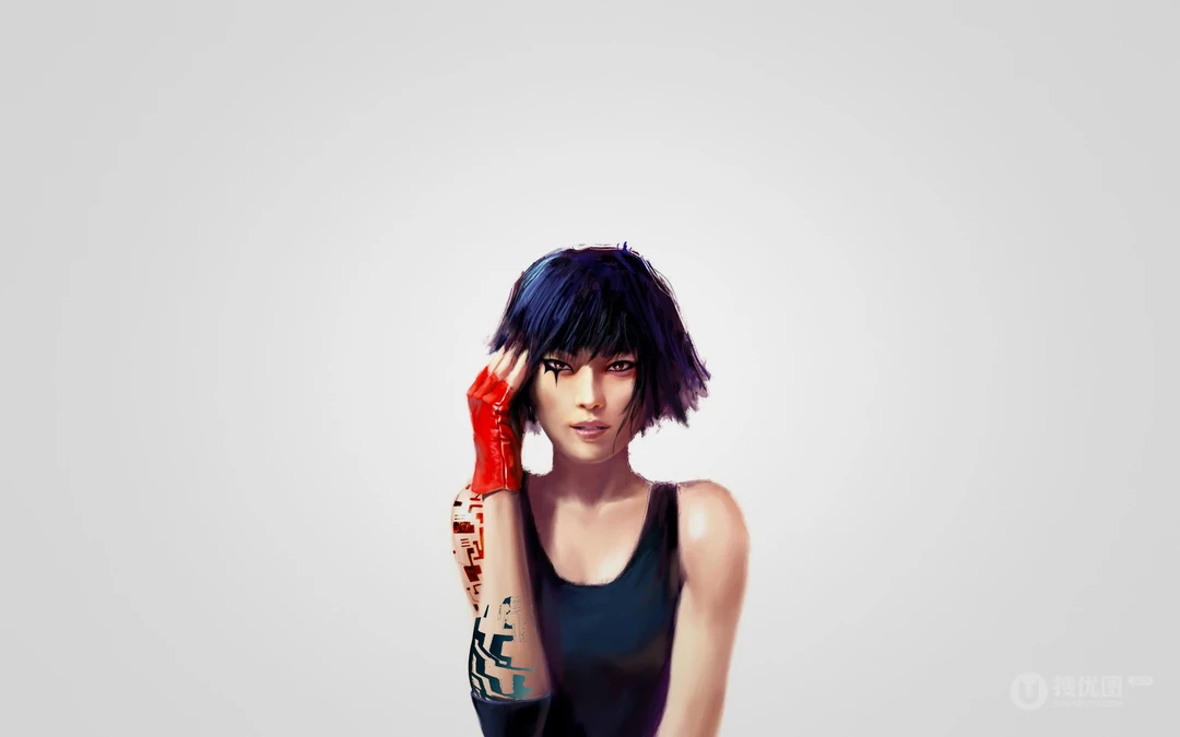 第一人称冒险游戏&ldquo;Mirror's Edge&rdquo;桌面壁纸