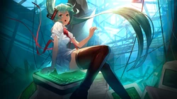 动漫二次元美女&ldquo;初音未来&rdquo;电脑壁纸4.20推荐