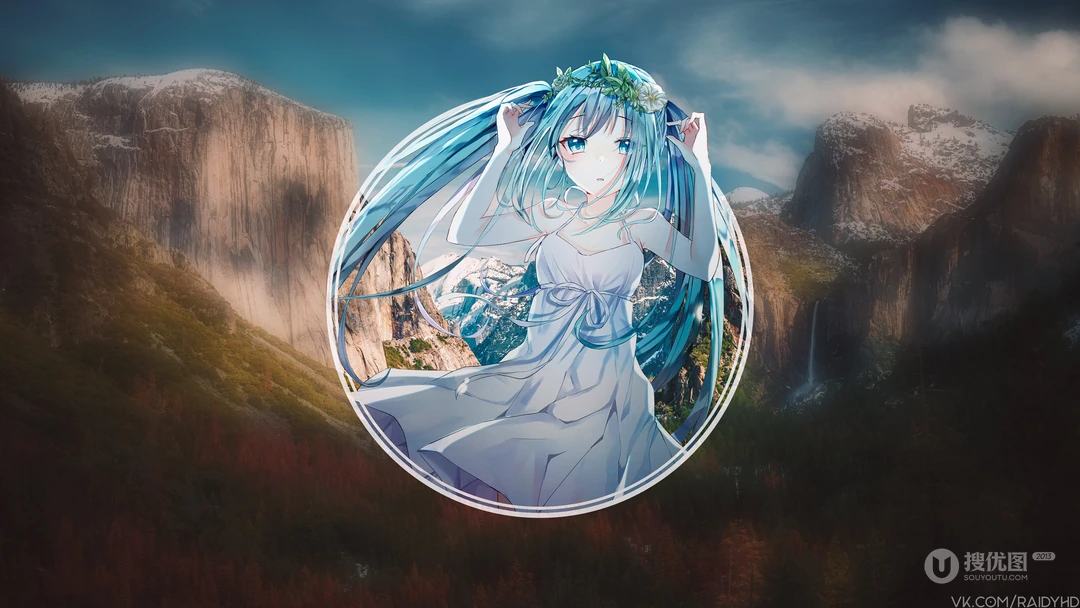 动漫二次元美女&ldquo;初音未来&rdquo;电脑壁纸4.20推荐