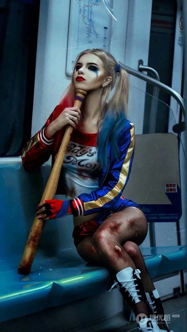 DC动漫人物小丑女桌面壁纸下载