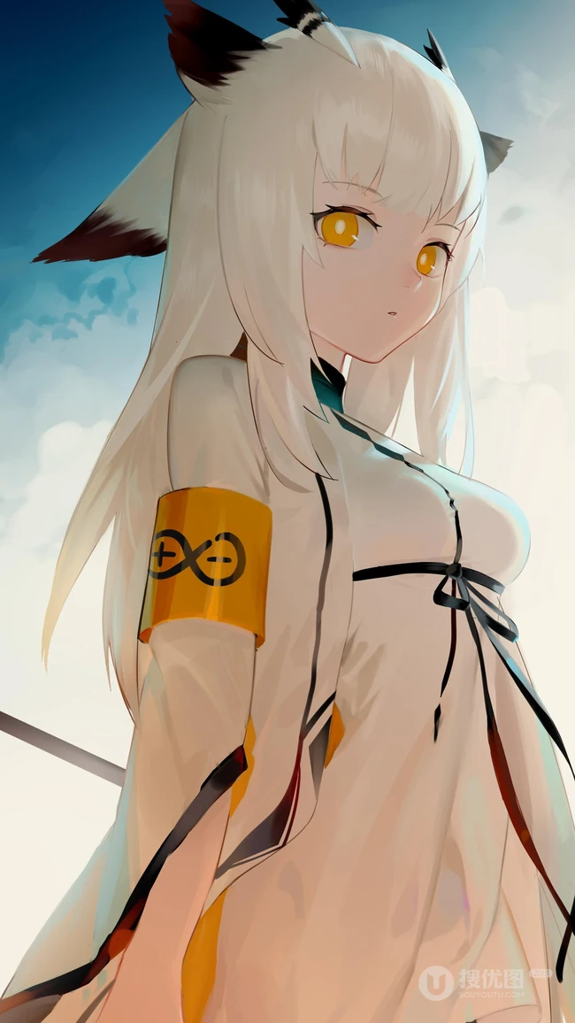 气质可爱元气动漫少女短裙，短裤精美美图插画壁纸图片