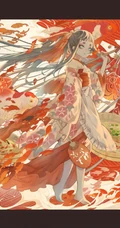 魔幻风日式动漫精美插画，来自日本插画师七原しえ作品图片集