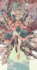 魔幻风日式动漫精美插画，来自日本插画师七原しえ作品图片集