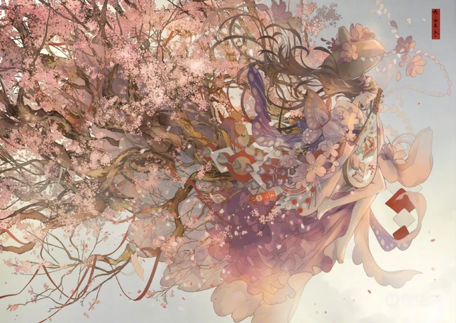 魔幻风日式动漫精美插画，来自日本插画师七原しえ作品图片集