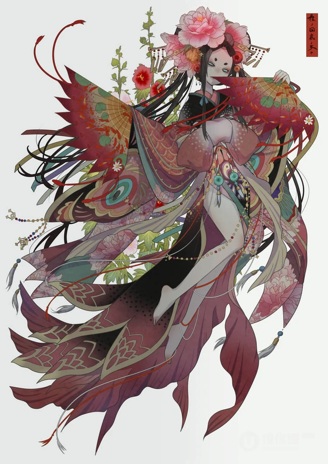 魔幻风日式动漫精美插画，来自日本插画师七原しえ作品图片集