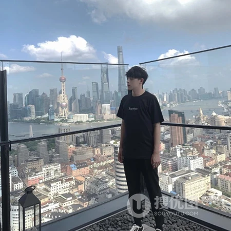 摩天大楼自拍的男女生，酒店自拍的情侣头像图片