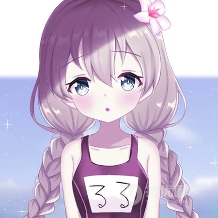 可爱的大眼二次元动漫少女头像图片