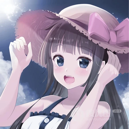 可爱的大眼二次元动漫少女头像图片