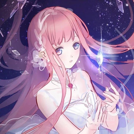可爱的大眼二次元动漫少女头像图片
