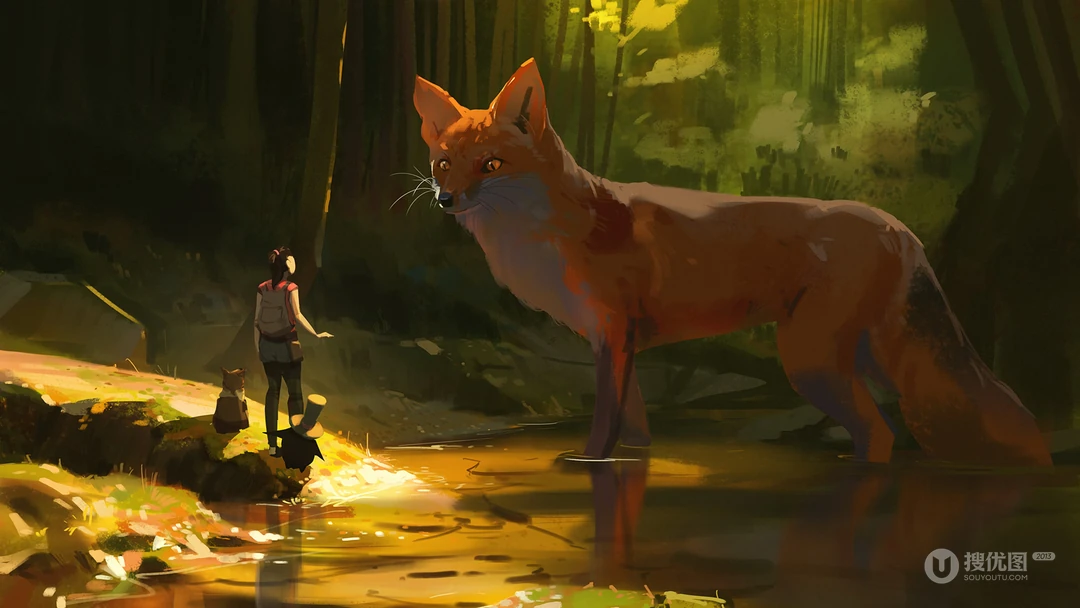瑞典插画师Atey Ghailan经典插画作品桌面壁纸
