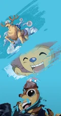 纯色毛笔笔刷创意海贼王人物手机壁纸图片