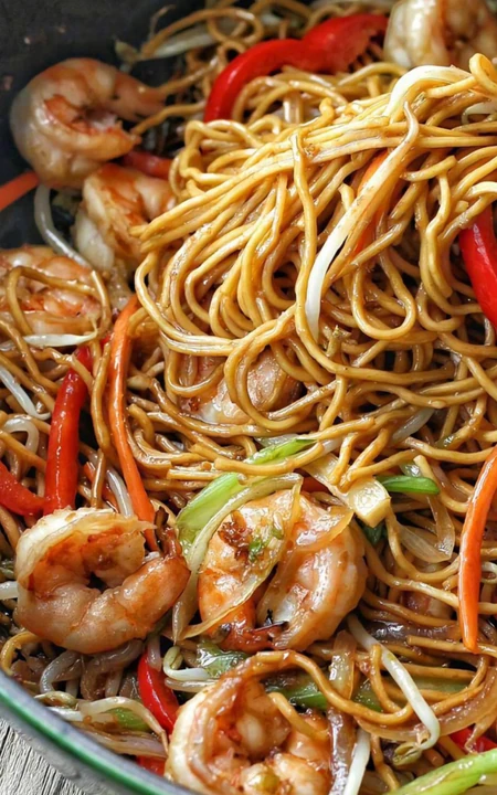 看着会流口水的壁纸之&ldquo;美味的海鲜炒面&rdquo;套图