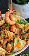 看着会流口水的壁纸之&ldquo;美味的海鲜炒面&rdquo;套图