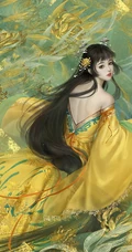 古风美人，二次元古典古风美人手绘图片，绘师引筝作品