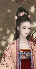 古风美人，二次元古典古风美人手绘图片，绘师引筝作品