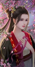 古风美人，二次元古典古风美人手绘图片，绘师引筝作品
