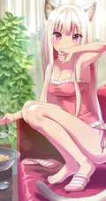 超级线条感动漫少女，精美二次元线条感少女图集欣赏