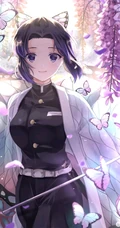 蝴蝶忍图片，漫画《鬼灭之刃》人物蝴蝶忍超美壁纸图片