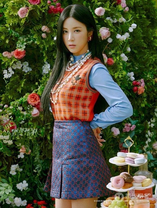 朴初珑清新靓丽图片，韩国Apink成员女生朴初珑写真美图
