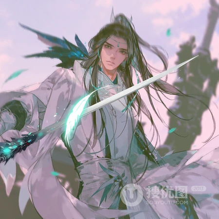 古风侠客，刺客手绘插画头像