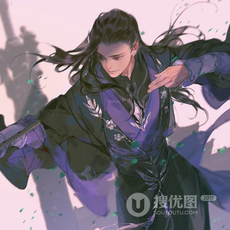 古风侠客，刺客手绘插画头像