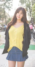 韩国精选身材模特，赛车女郎宋珠娥气质写真，生活照图片集