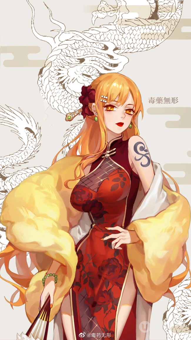 中国风2020贺岁海贼王人物海报4K手机壁纸图片