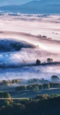 高清云海风景，大气的大好河山山水风景手机壁纸图片