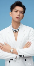 李现多种休闲装扮登《服饰与美容》四月刊朝气写真封面图片