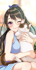 气质动漫女生，一组气质二次元女生，女孩，少女图片欣赏