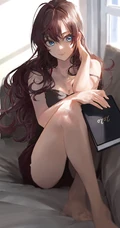 气质动漫女生，一组气质二次元女生，女孩，少女图片欣赏