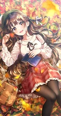 青春，活力，热情，朝气动漫少女，绘画师森倉円作品图片集