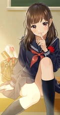 青春，活力，热情，朝气动漫少女，绘画师森倉円作品图片集